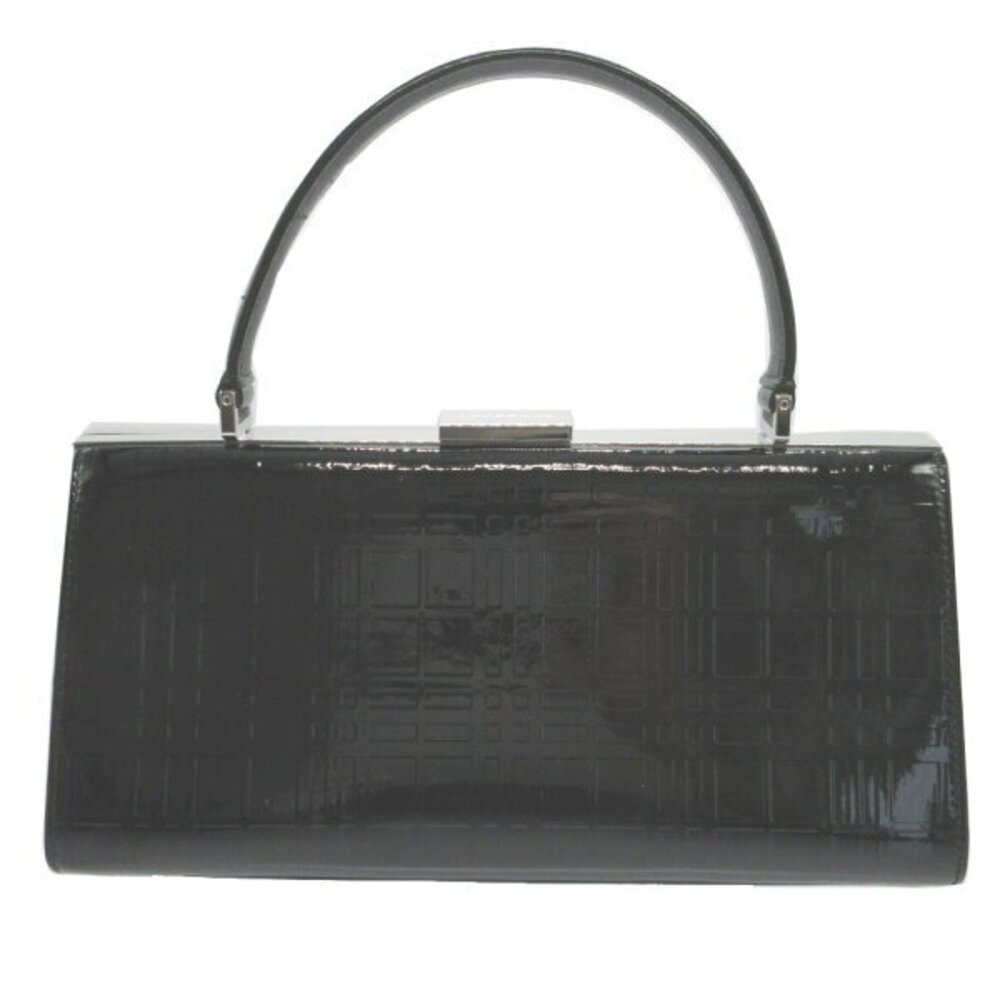 Burberry Vernis Patent leather black handbag